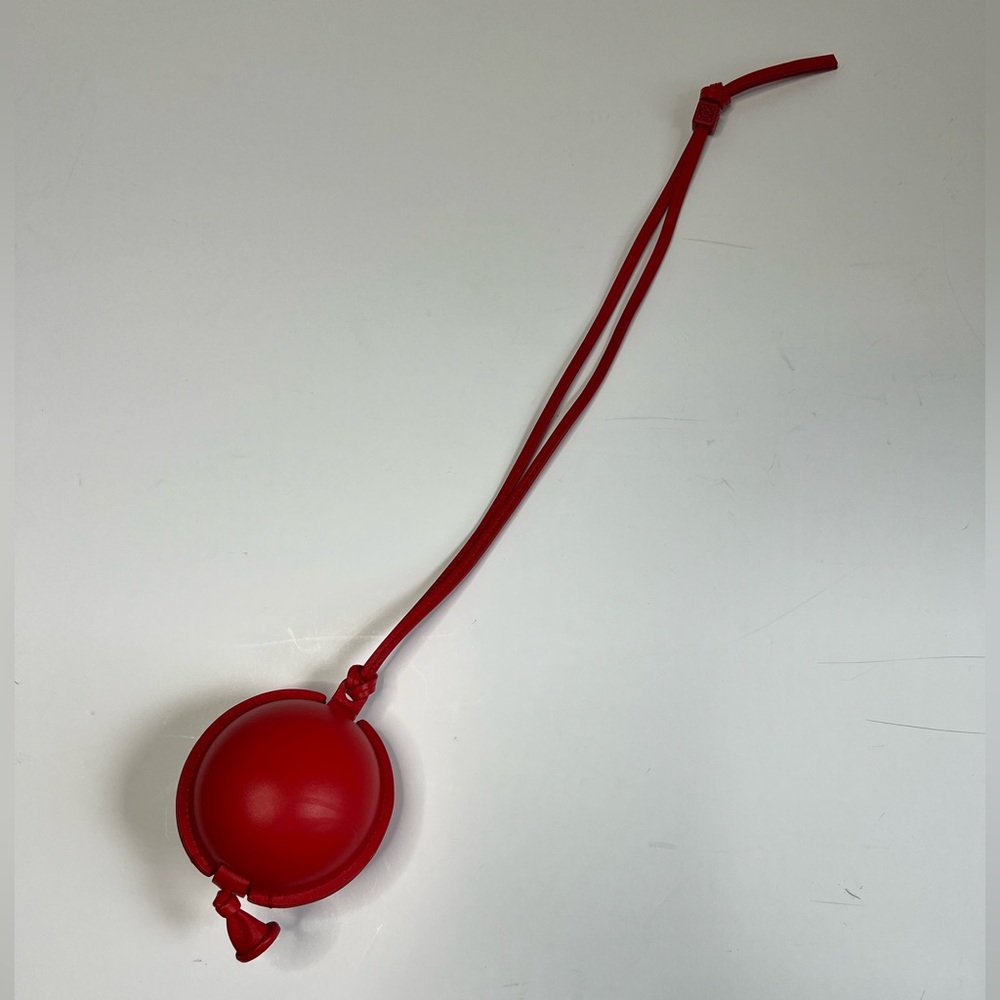 Loewe Red Round Crossbody coin Bag